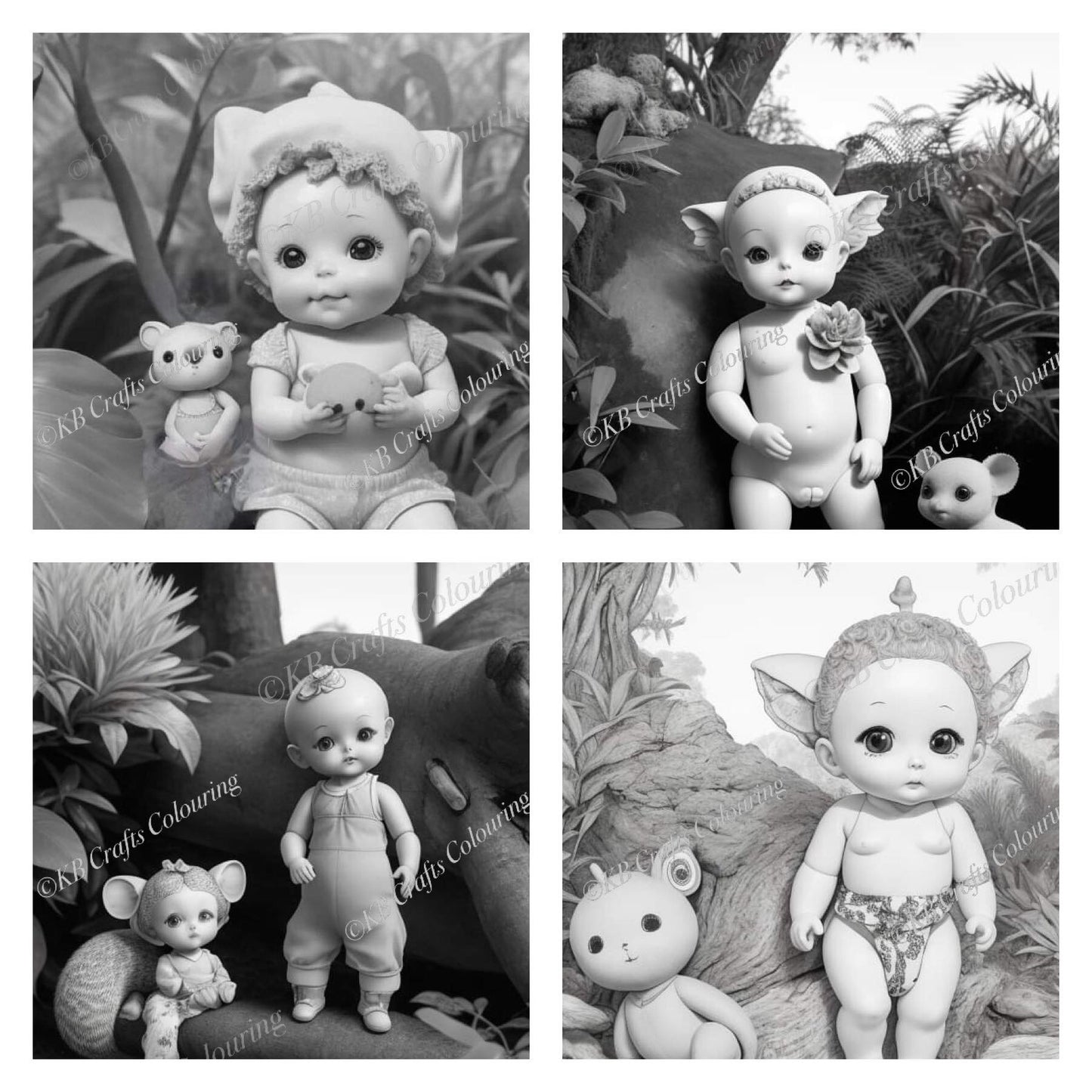 Kewpie Dolls AI Image Collection