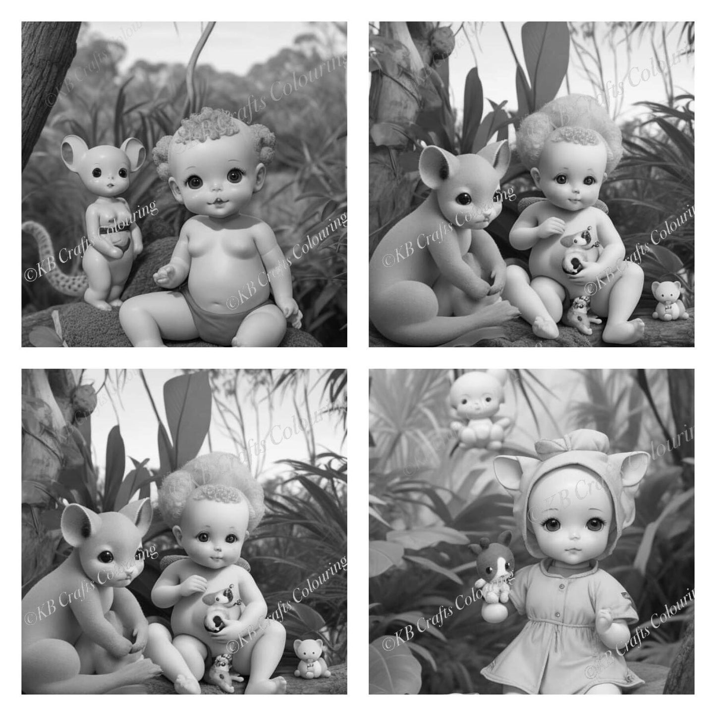 Kewpie Dolls AI Image Collection