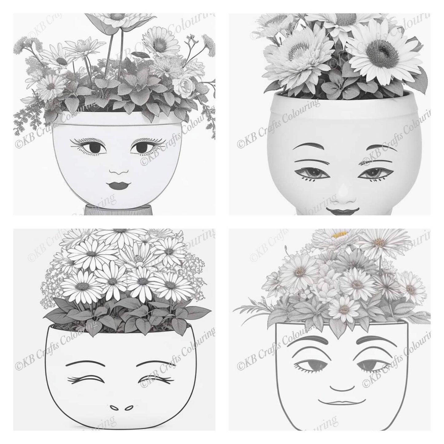 AI Flowerpot Faces