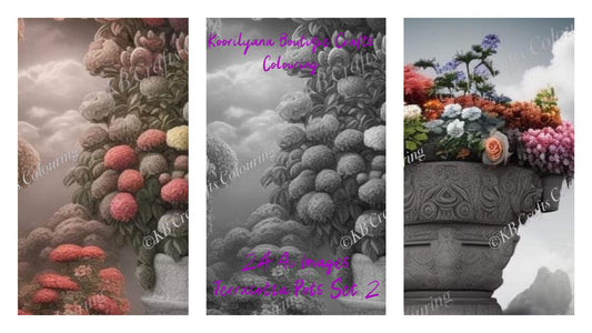 AI Images Terracotta Pots Set 2