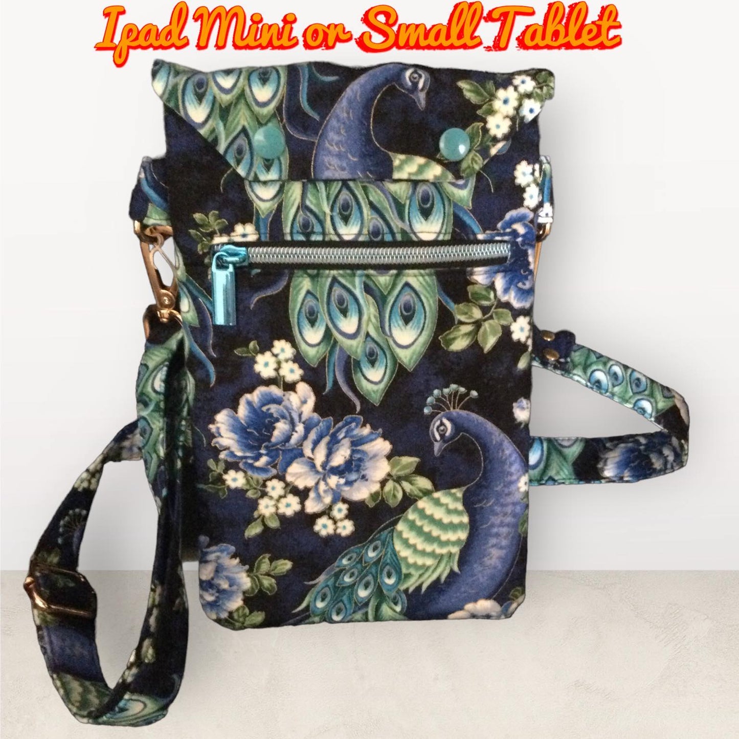 iPad Mini/Tablet cover - Peacocks