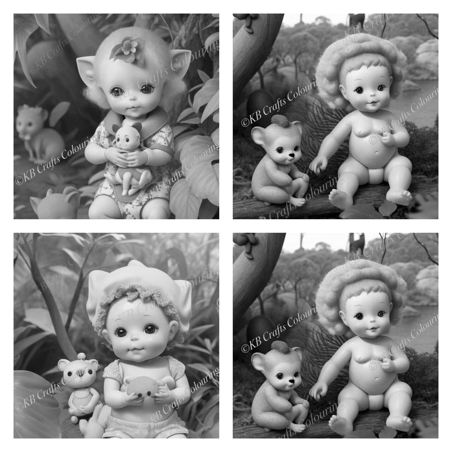 Kewpie Dolls AI Image Collection