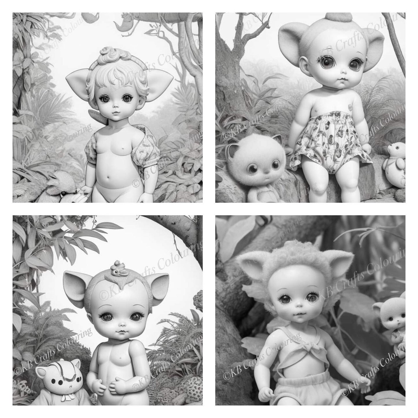 Kewpie Dolls AI Image Collection