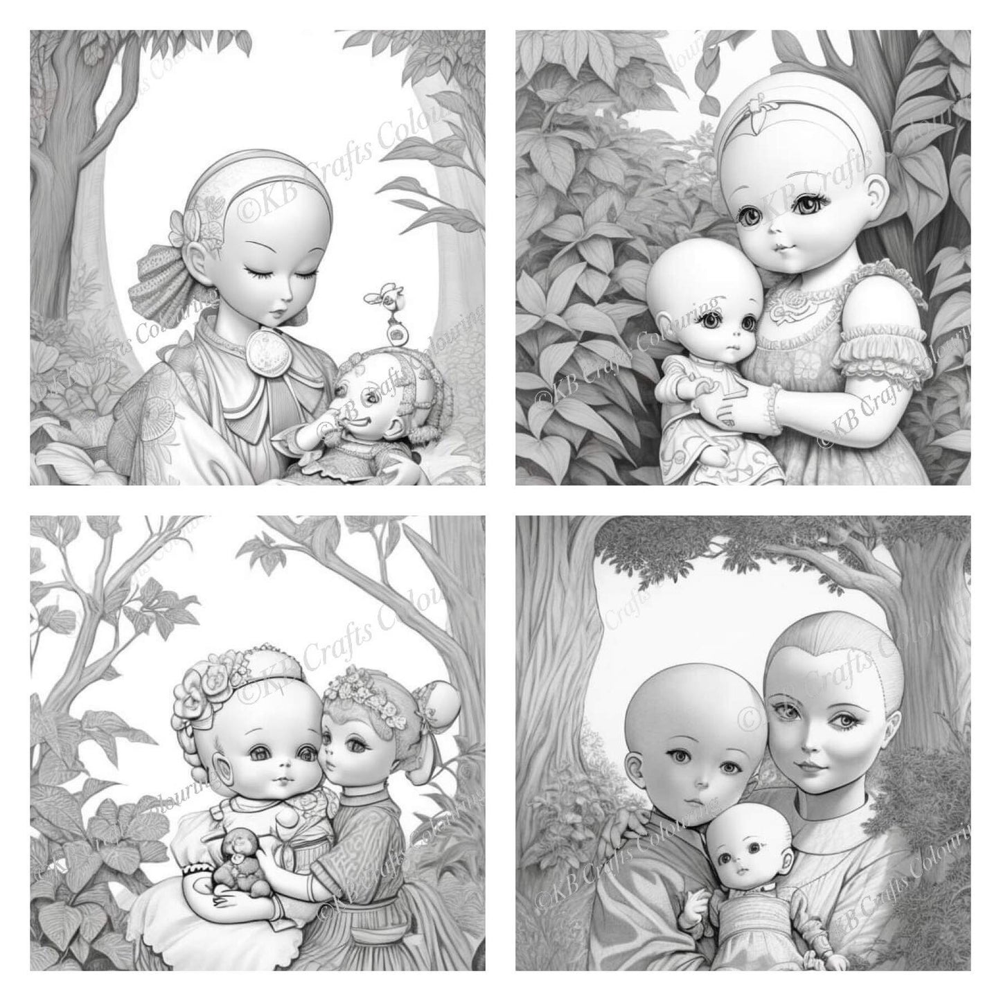 Kewpie Families AI Collection