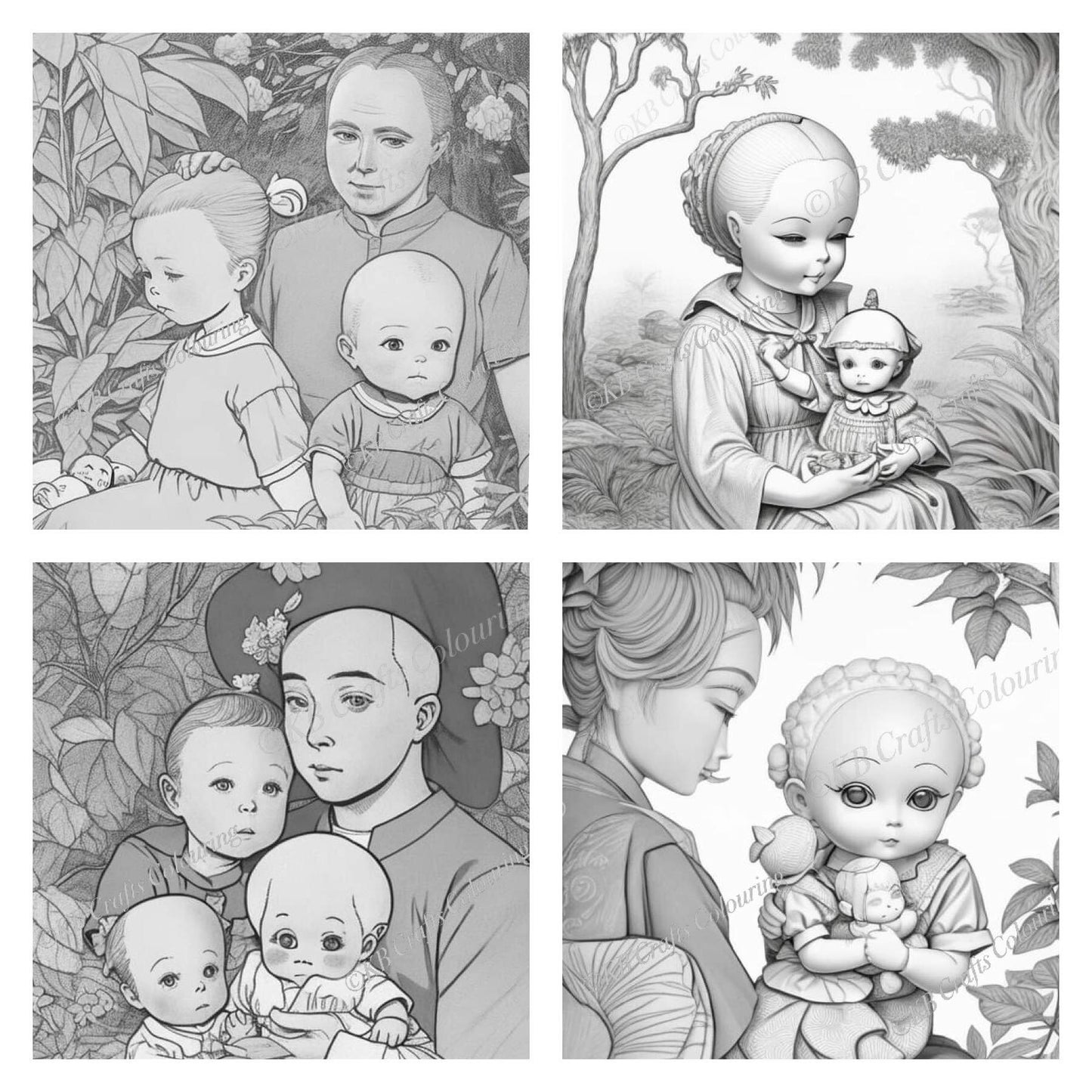 Kewpie Families AI Collection